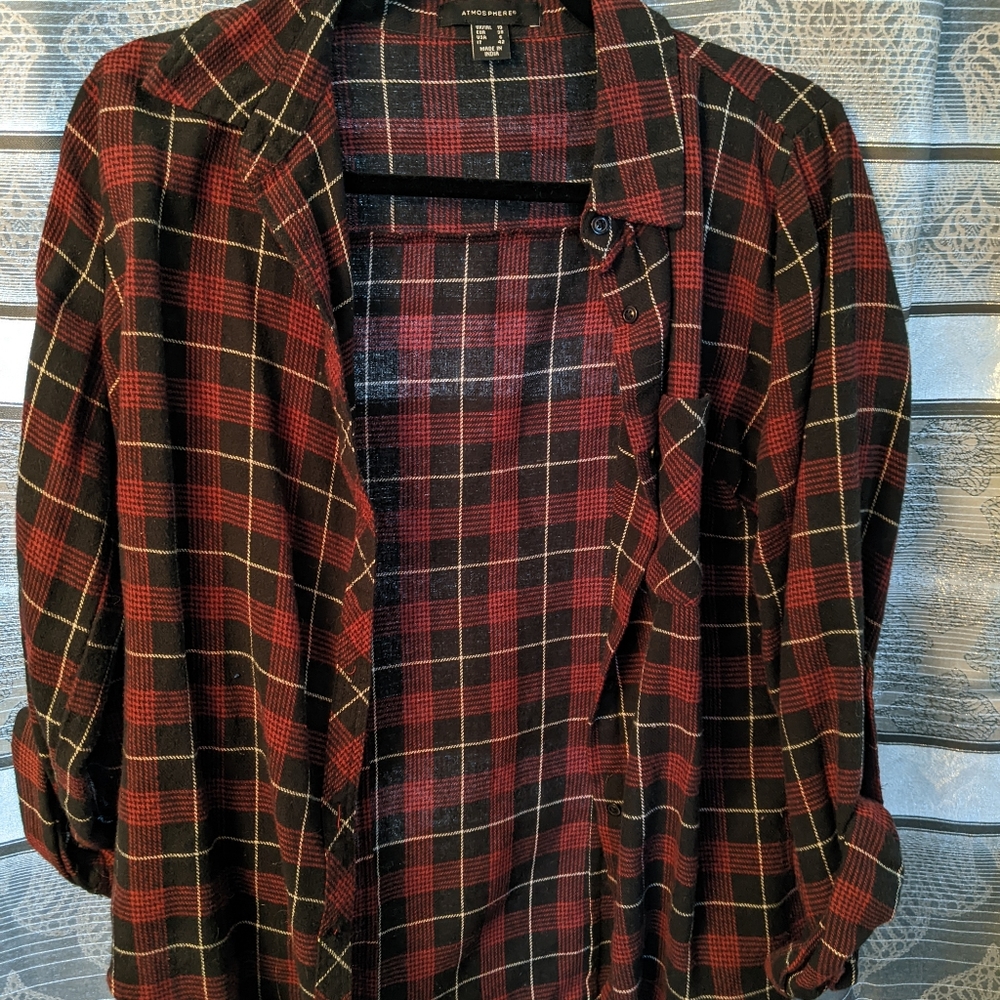 Thin flannel shirt